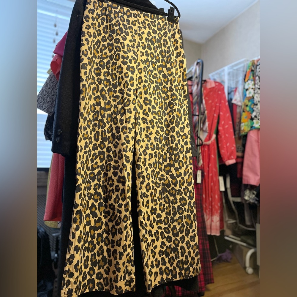 NWT! Simon Miller Leopard Print Wide Leg Pants